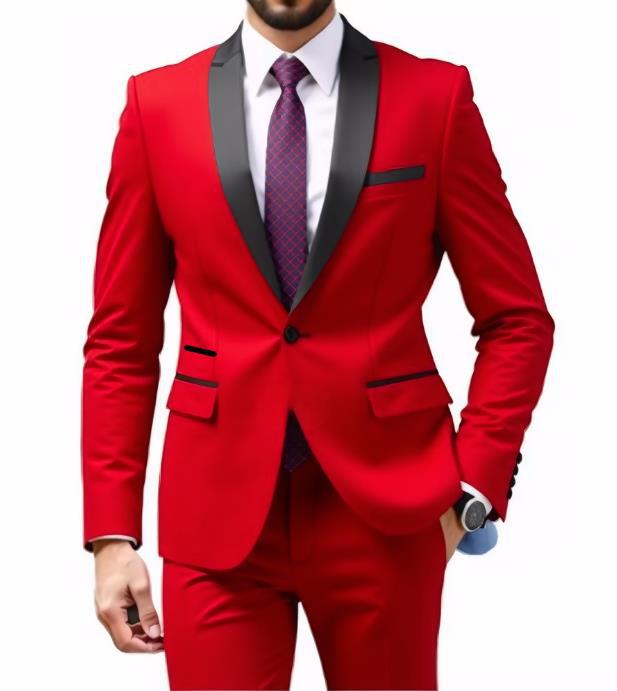 Slim fit blazer heren colbert voor bruiloft en optreden_voghion.com