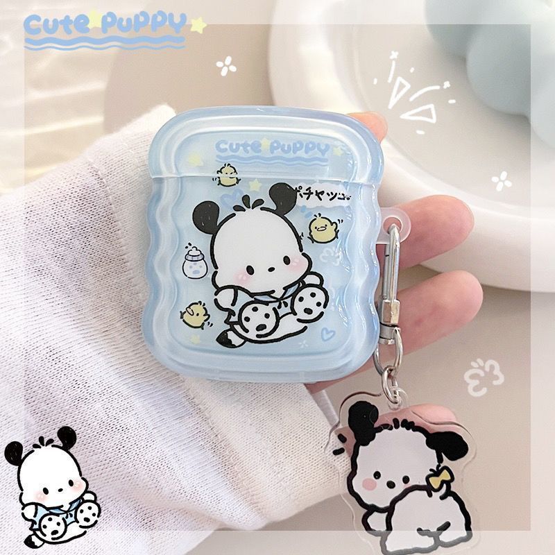 Cute Chick Pacha Perro AirPods 4 generación caso de protección Bluetooth Huaqiang norte airpodspro cubierta de auriculares
