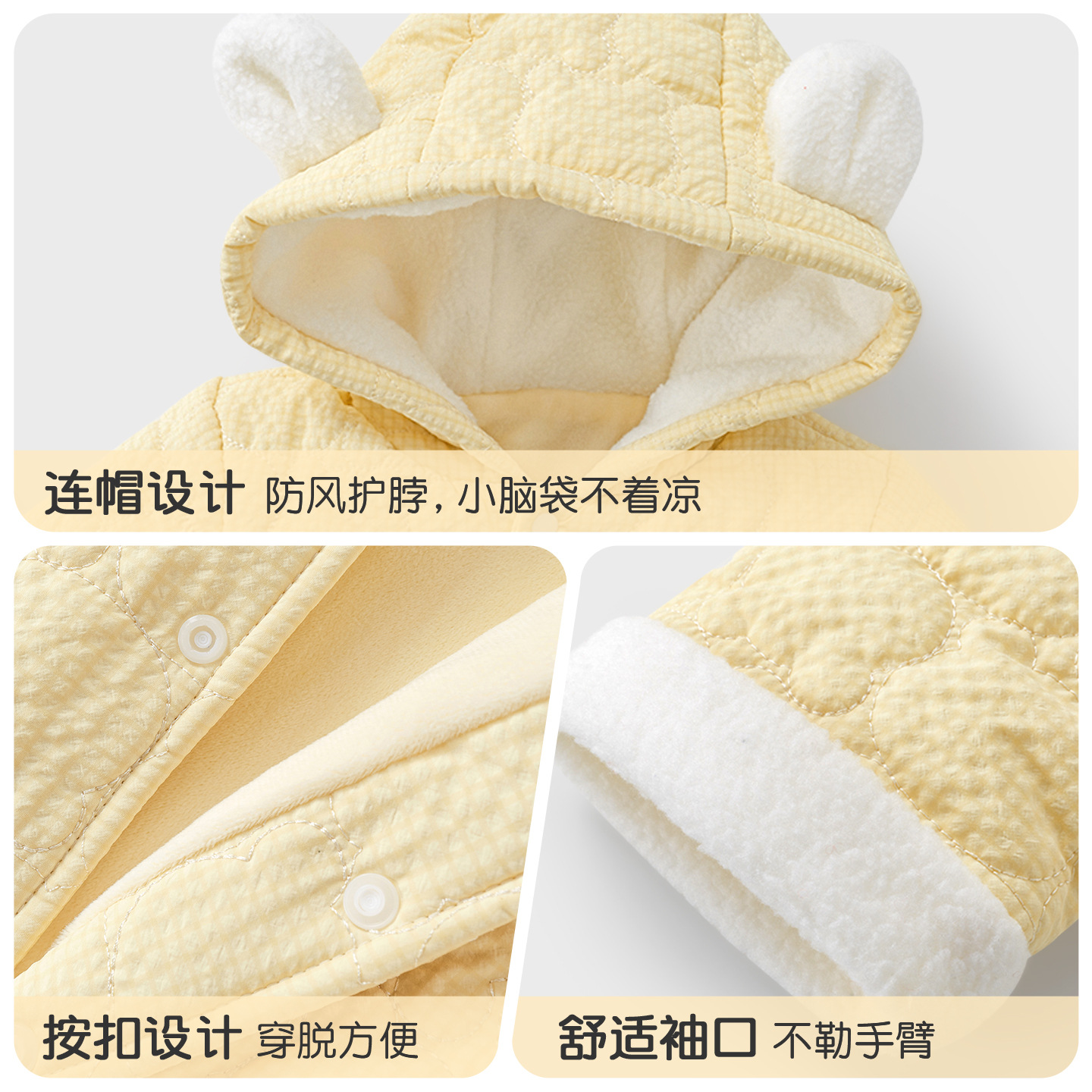 Chaqueta de algodón para bebés otoño y invierno para niños y niñas chaqueta de algodón para niños chaqueta de invierno con chaqueta de algodón cálida para bebés chaqueta de algodón