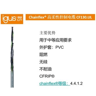 IGUS chainflex®Control cable CF130.UL,CF77.UL