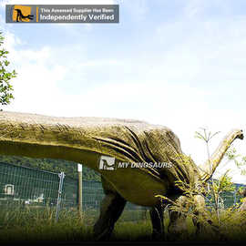 超巨型仿真恐龙峨眉龙模型 电动发声摆件 商场城市景区景观户外装