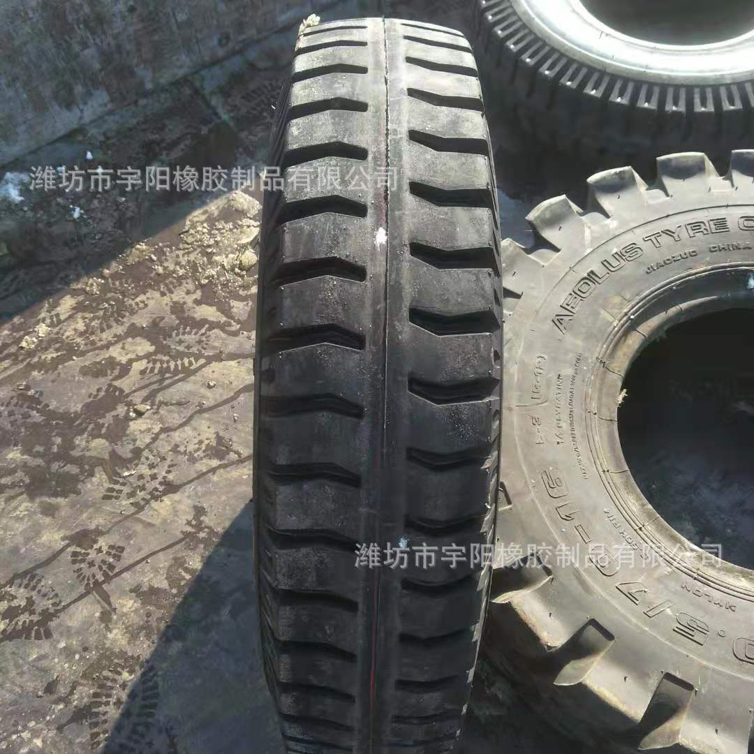 农用三轮车轮胎8.25-16  9.00-16 小货车羊角花纹轮胎