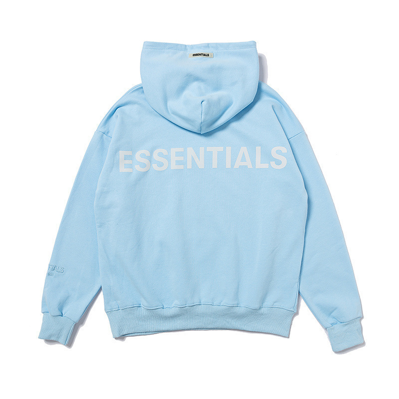 トレンディなブランド FOG ESSENTIALS 3M 反射ハイストリートパーカースウェットシャツカジュアル男性と女性のカップルマッチングスウェットシャツ|undefined