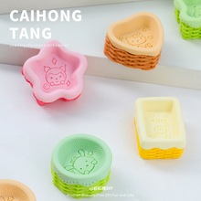 立体树脂DIY饰品双色篮子编筐 diy饰品配件手机壳过家家装饰批发