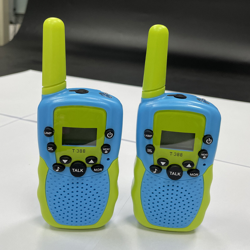 儿童对讲器亲子玩具 小型无线远距离通话儿童对讲机 户外玩具电话