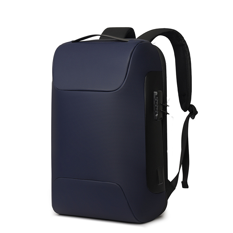 Men's Hard Shell Multifunctional Backpack For Laptop Business_voghion.com