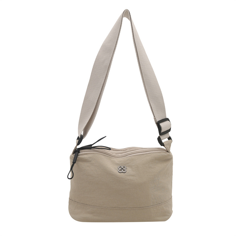 2024 invierno nuevo estilo casual simple de gran capacidad bolso de hombro para mujer bolso de lona ligero de alto valor bolso de mensajero
