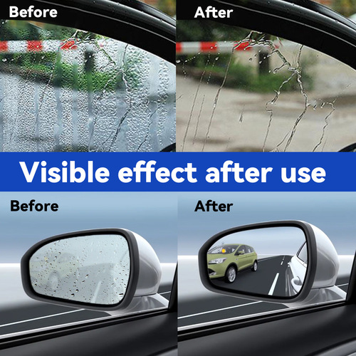 Homonth 汽车防雾湿巾 挡风玻璃后视镜玻璃去油疏水雨天清晰视野