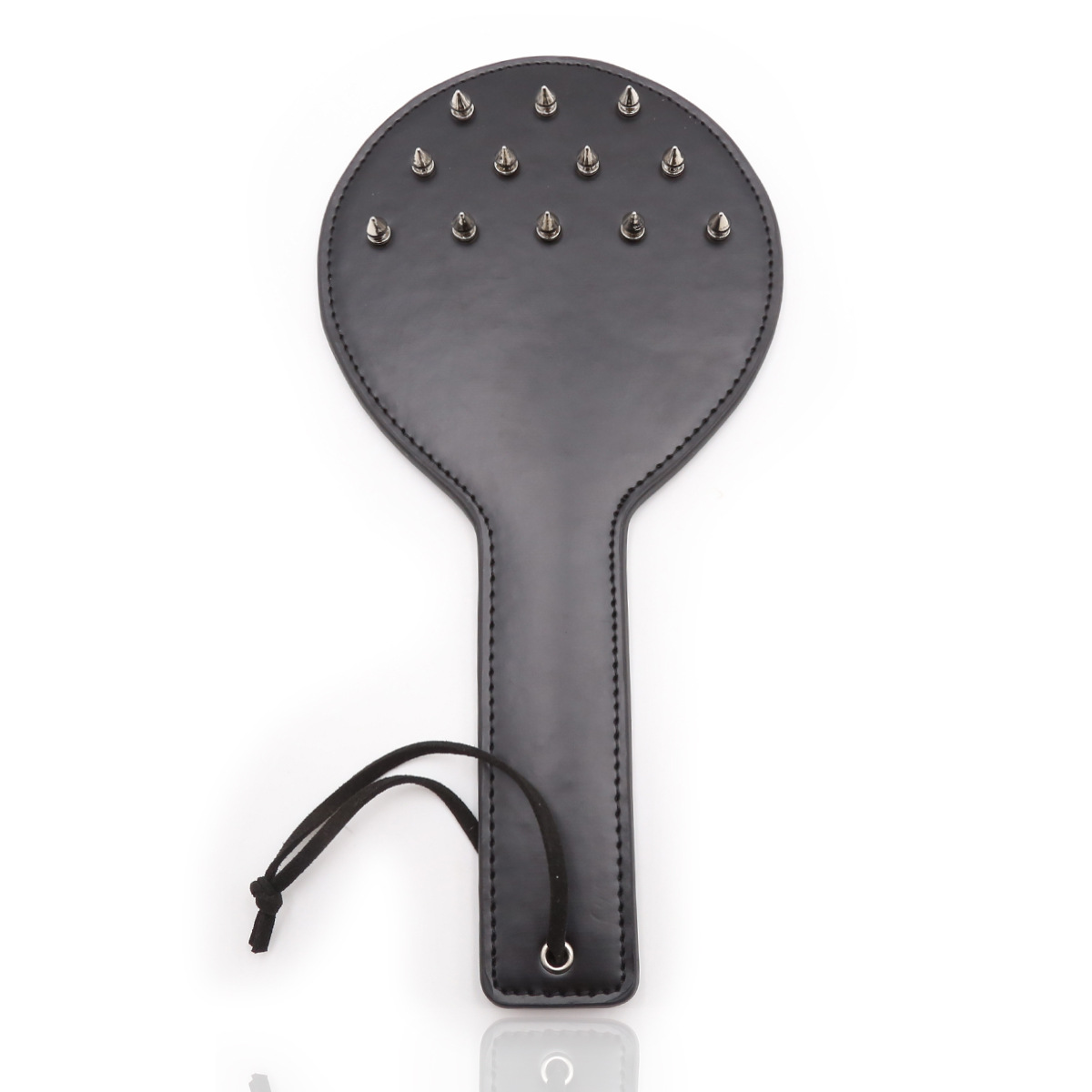 SM adulto suministros sexy raqueta punky puntiagudo clavo multi-clavo sexy juguete cuero raqueta equipo femenino accesorios raqueta