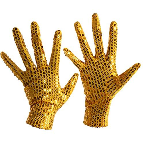 European and American performance sequin gloves adult dance stage night dance gloves Michael Jackson gloves stage