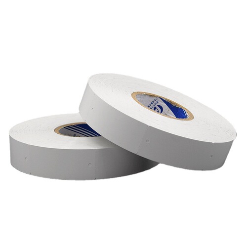 Blank clothing tags wholesale 40608090100 roll qualified certificate price tag LOGO printing