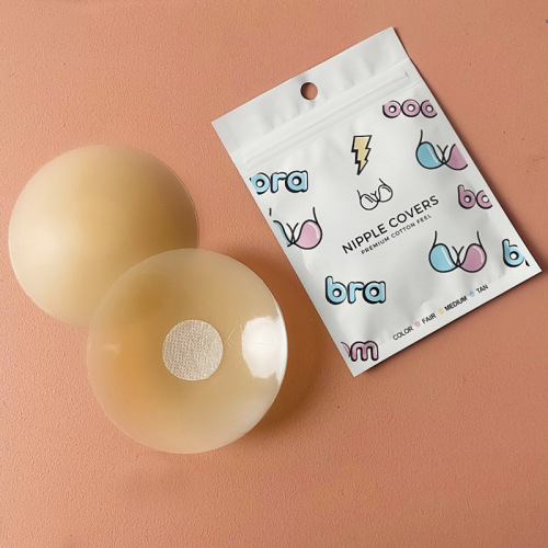 Cross-border solid silicone nipple breathable invisible areola sticker anti-bump bra sticker