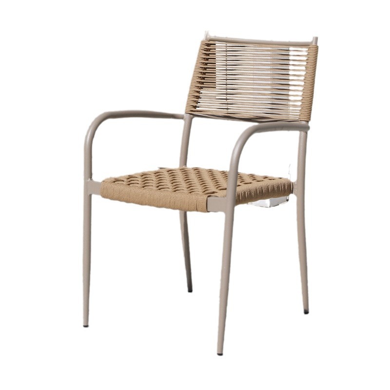 Mesa y silla al aire libre patio jardín terraza ratán silla Villa Hotel al aire libre con paraguas Internet celebridad B & B ocio al aire libre mesa de comedor