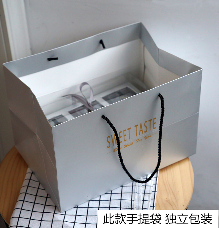 Caja de embalaje de pastel de luna transparente, 4 cápsulas, 6 cápsulas, caja de regalo, bolsa de regalo, caja de embalaje de huevo a medida, piel de hielo, luna