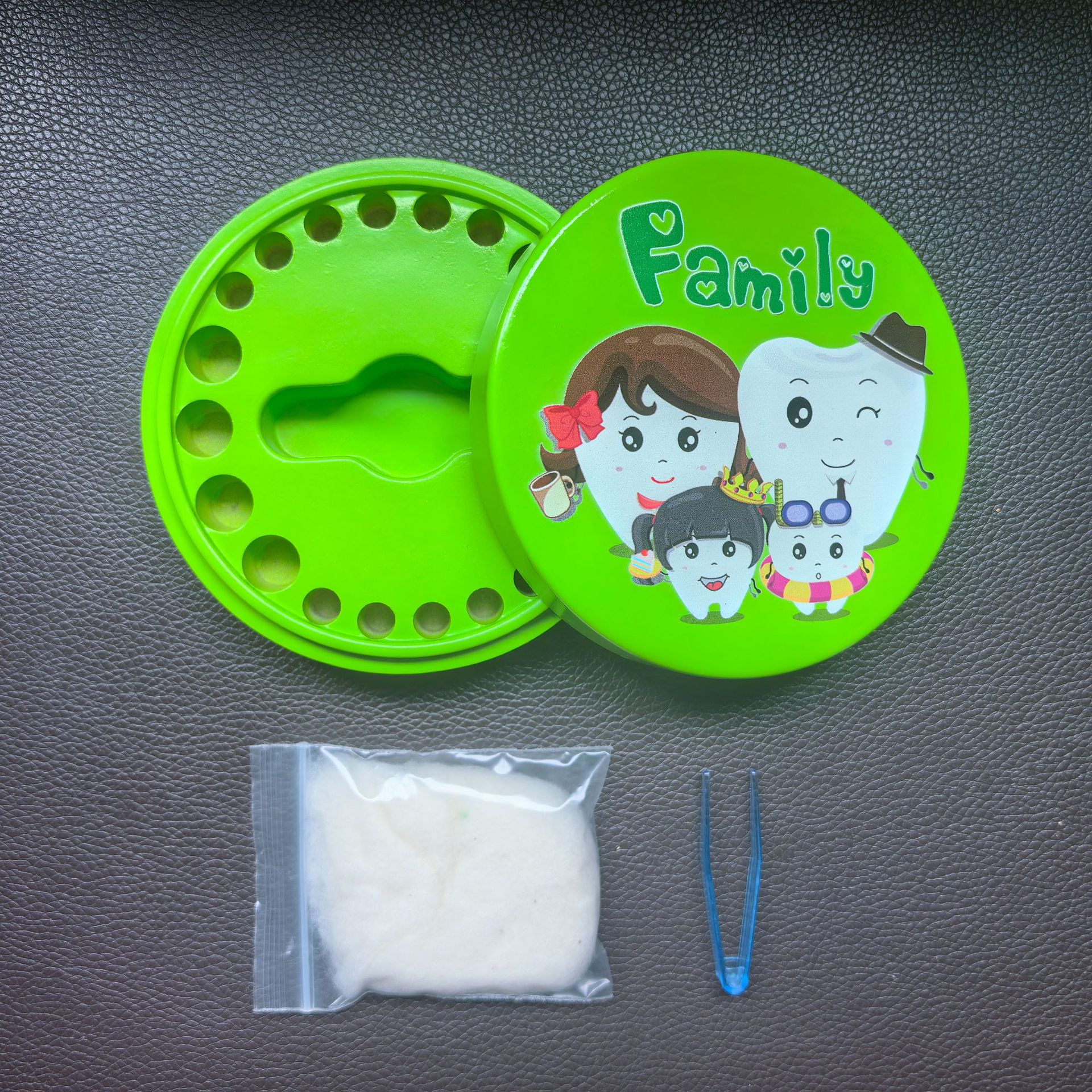 Tooth House estilo explosivo transfronterizo para niños, hombres y mujeres, caja de almacenamiento de dientes de leche para bebés, marco de fotos de madera personalizado, recuerdo de pelo de lanugo de dientes