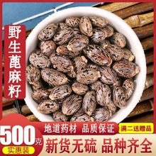 云南野生中药材蓖麻子500g精选特级新货饱满蓖麻籽无添加 蓖麻仁