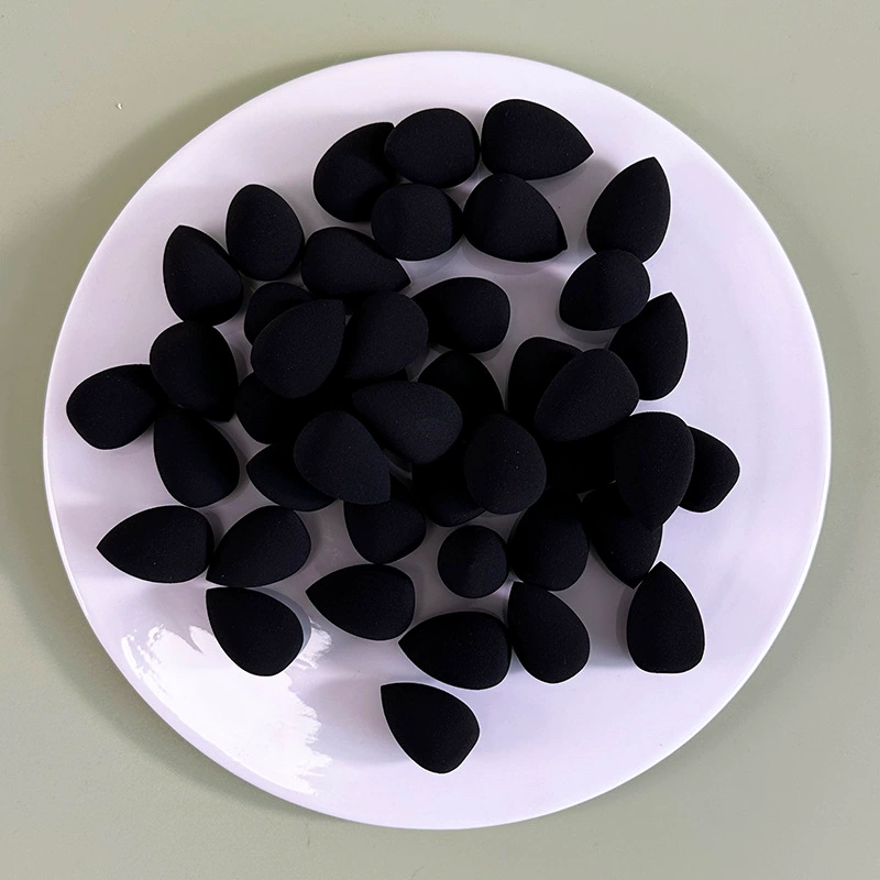 Мини-спонж для косметики (водяная капля), маленькая косметическая пудра 20×30 мм, многоцветный, для основы и макияжа глаз