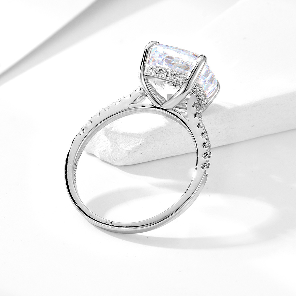 Anello di design in argento sterling 925 e zircone 5a donna_voghion.com