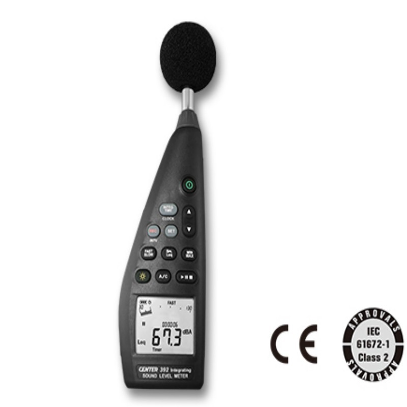 CENTER392噪音计群特CENTER-392积分声级计AC频率计权分贝仪