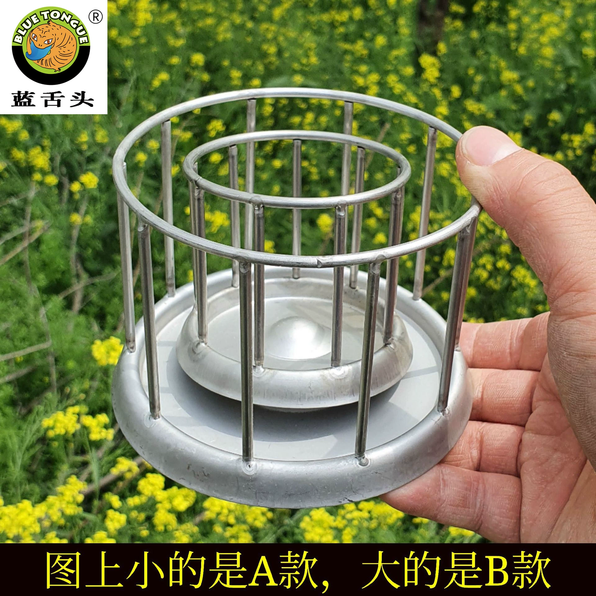 Сукада черепаха таз для кормления 304 кормушка из нержавеющей стали