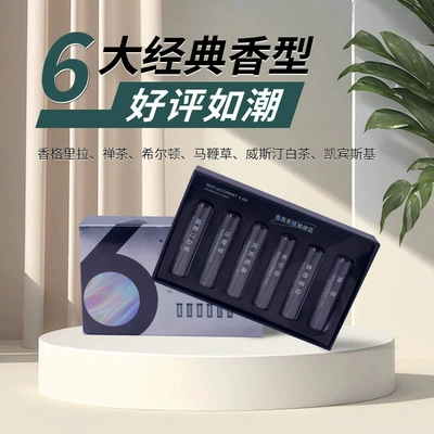 Ideal L9/L8/L7/L6/Mega Special Car Fragrance Replacement Core Made of Porous Synthetic Calcium Material with Long-Lasting Fragrance (Car Perfume Aromatherapy) - ideal-universal-high-end-fragrance-refill-gift-box-6-pack-no-specifications