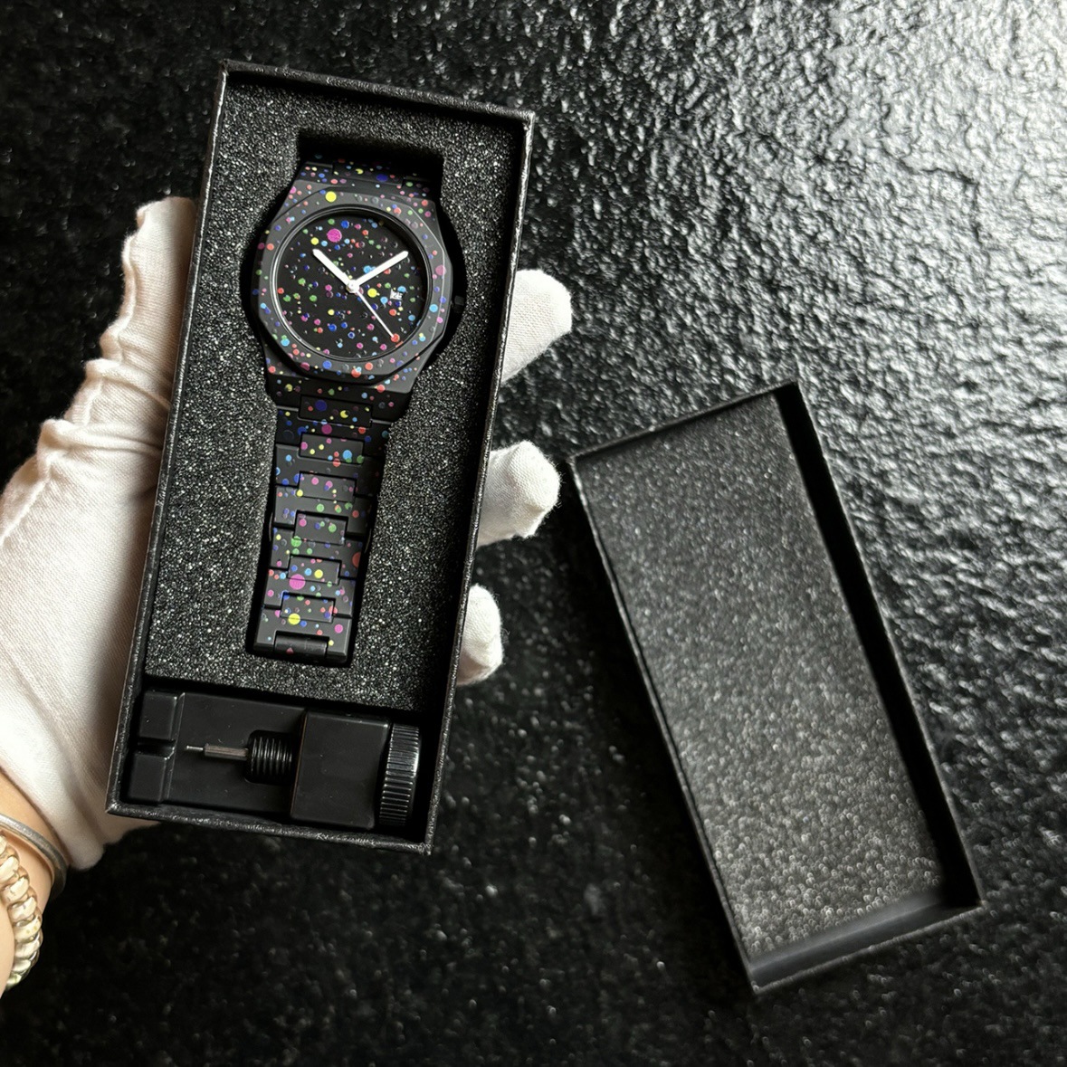 1158-15 domestic movement battery double snap button