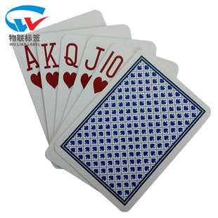 rfid��� PVC����оƬ����� Custom Hold'em RFID playing cards