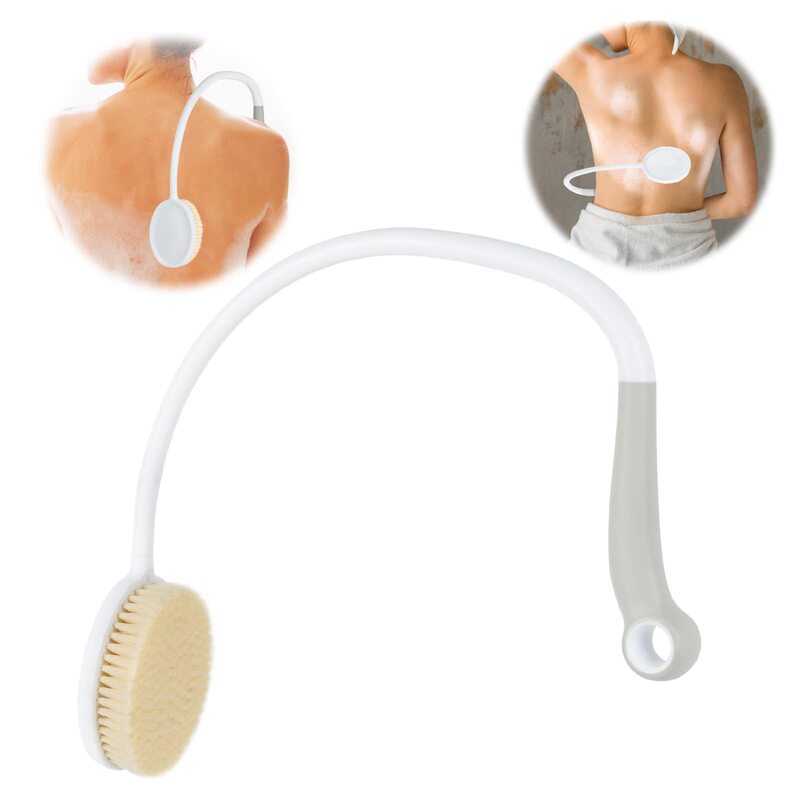 Elderly bath brush long handle curved bath brush bath brush long handle shower arc back scrubber U-shaped bath brush Elderly bath brush long handle curved bath brush bath brush long handle shower arc back scrubber U-shaped bath brush