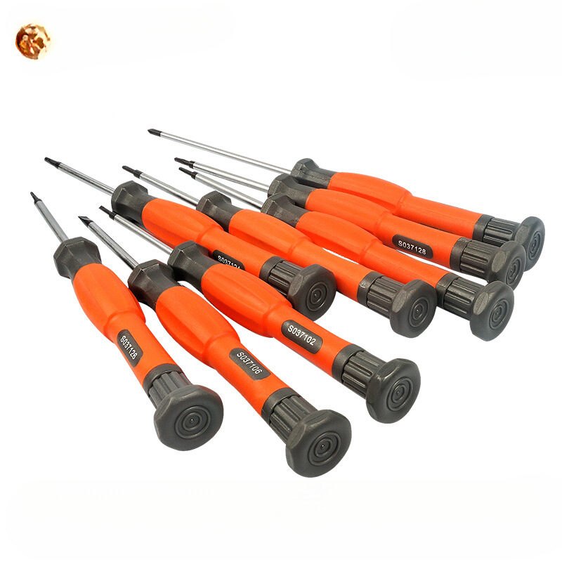 Escudo de acero, destornillador en miniatura de patrón hexagonal cruzado de una palabra, teléfono móvil, computadora portátil, desmontaje doméstico, herramienta de reparación de precisión