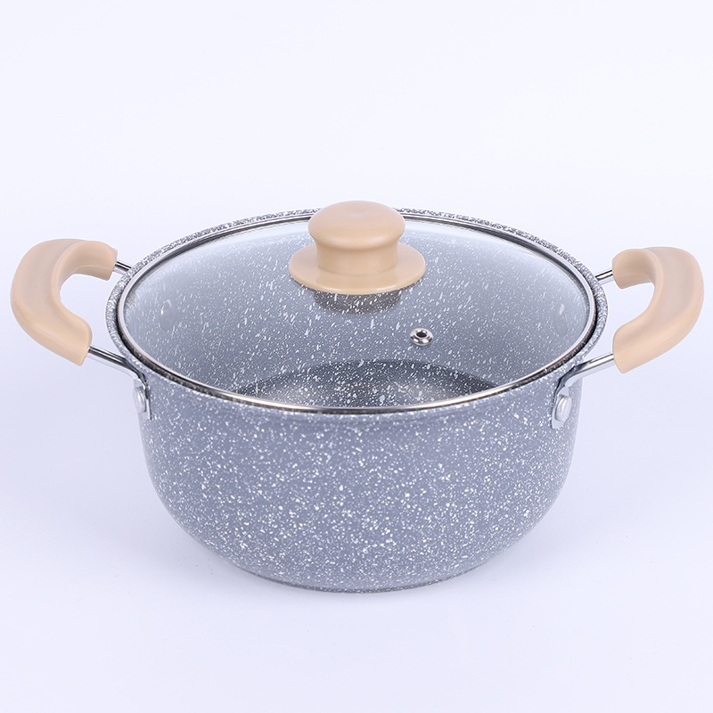 Nuevo conjunto de cinco piezas de paneles de arroz casero paneles de piedra antiadherentes regalo de reunión anual al por mayor caja de regalo de paneles de arroz