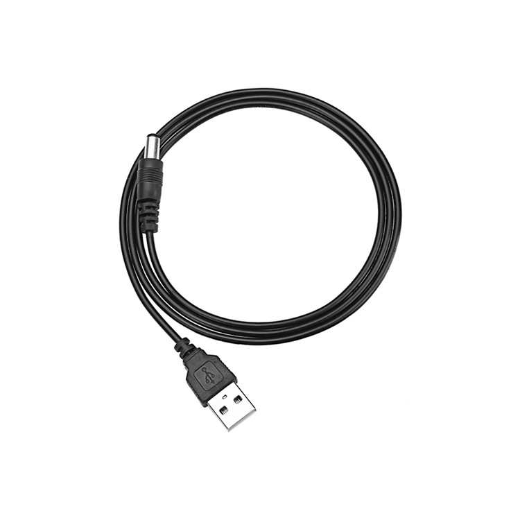 USB 转DC公 5.5*2.1mm DC电源线1M,1.5M,2M 电源线转USB 纯铜线