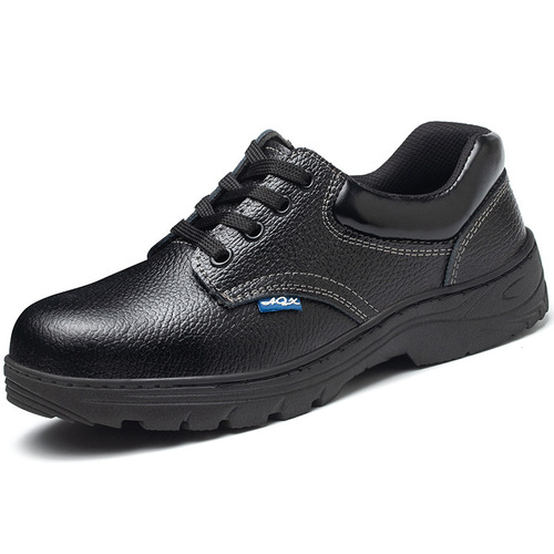 Breathable labor protection shoes for men, anti-smash and anti-puncture protective shoes, cross-border low-top steel toe safety protection waterproof work shoes