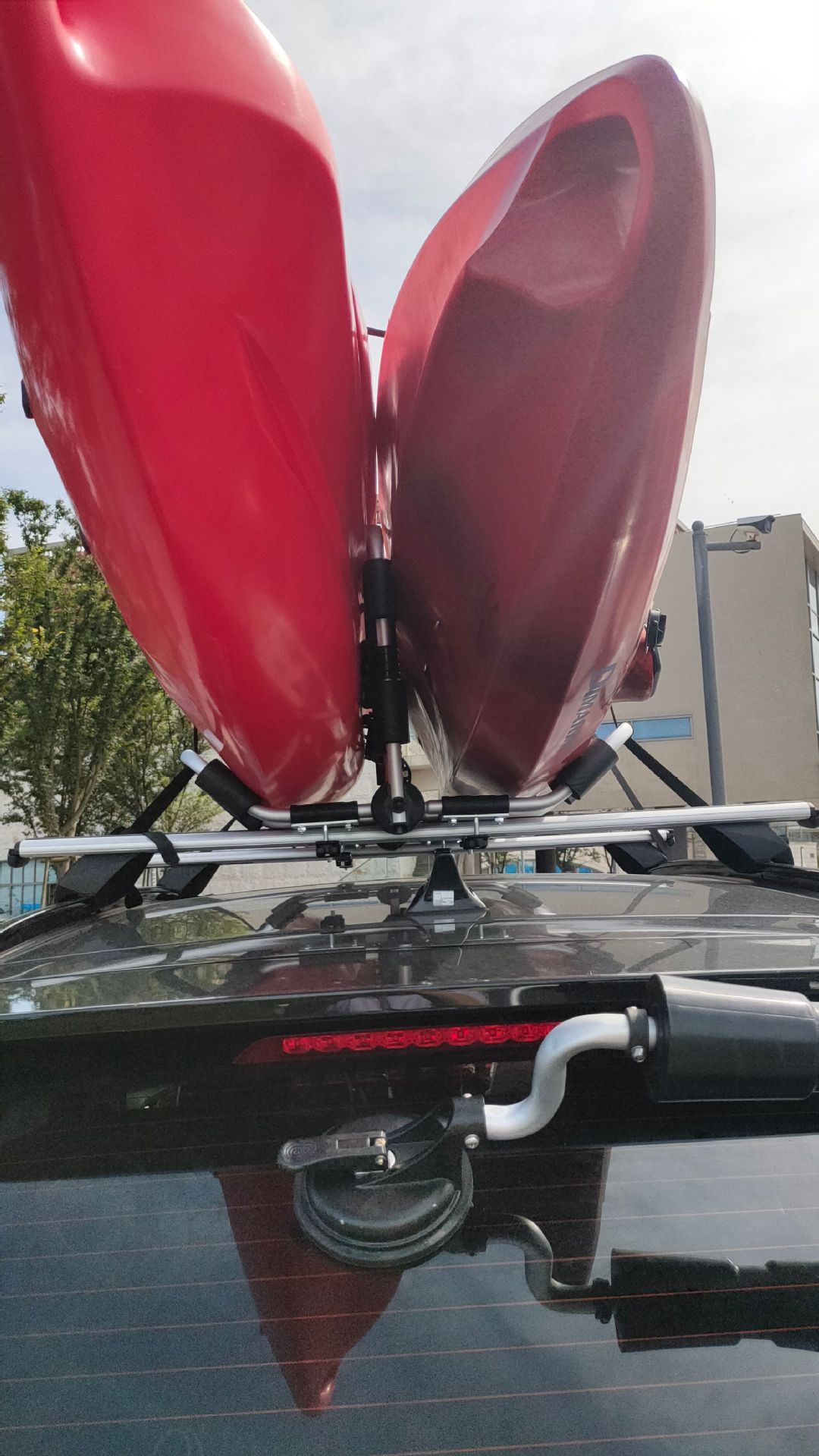 Kayak Roof Rack Carrier Foldable with Paddle Buckle