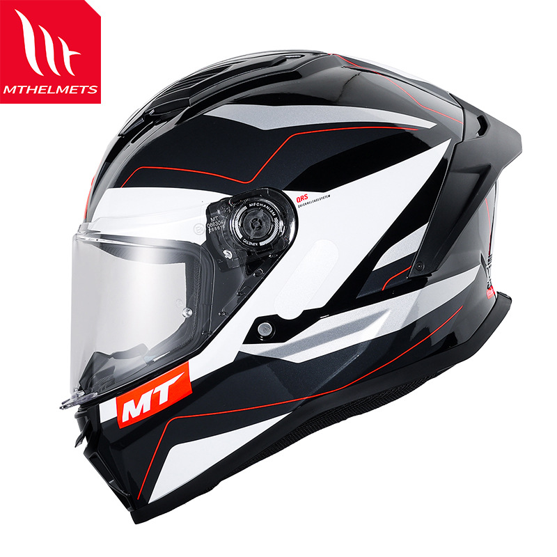 2nd Gen MT Men's Full Face Motorcycle Helmet Summer Breathable All Seasons 3C Certified_voghion.com