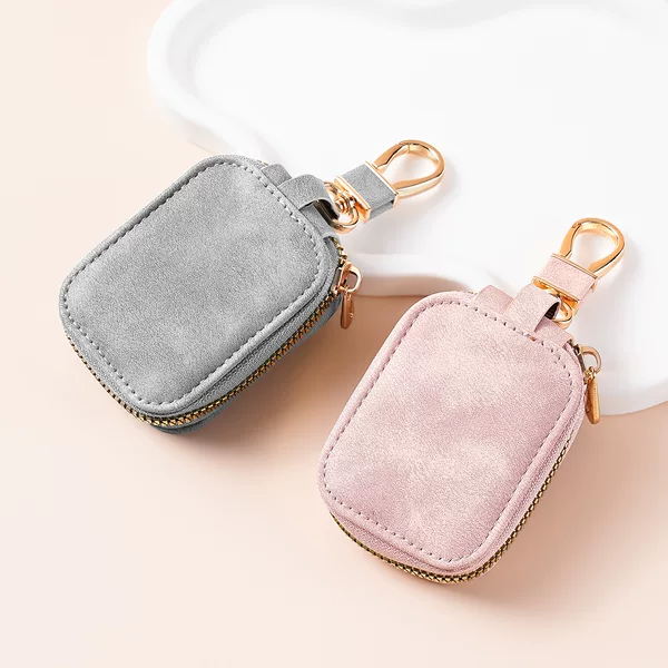 Cross-Border Solid Color Bluetooth Earphone AirPods Protective Case 3/Pro2 Second and Third Generation Universal Protective Shell Key Case