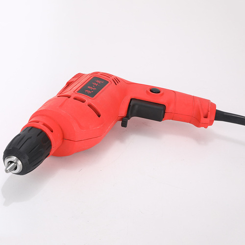 Hand electric drill 10A multi-function forward and reverse pistol drill household micro power tools electric cross-border electric drill