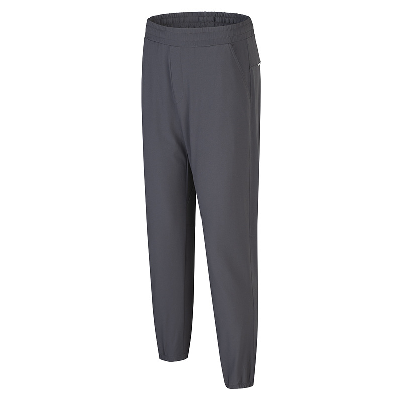 Men's Casual Winter Pants - Thickened Velvet Loose Fit Solid Color Trousers With Cuffs, Trendy All-Match Sports Pants For Students & Daily Wear_viptrois.com