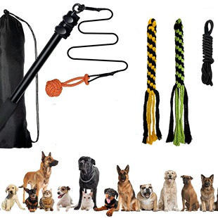 Telescopic dog teaser stick dog teaser toy dog guide retractable dog teaser stick cat teaser pet training stick