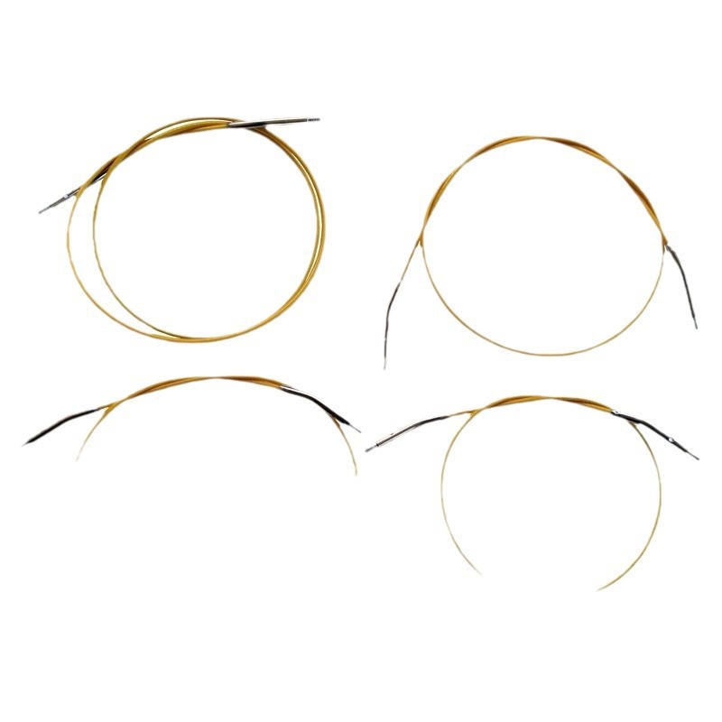 Herramientas de tejido transfronterizas desmontables aguja de anillo aguja de suéter conjunto de aguja de tejido bufandas aguja de suéter aguja de policarbono de cambio de cuerda aguja de anillo