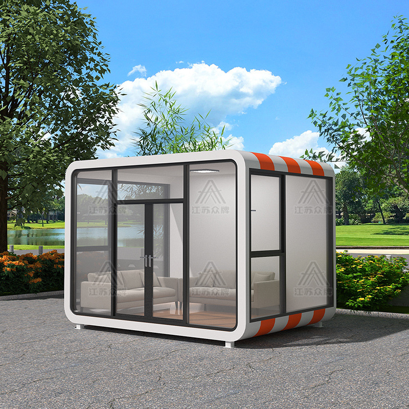 Net Red Apple Cabin Pequeña sala de sol al aire libre techo sala de actividades oficina casa de familia habitación espacial habitación de cielo estrellado sala de té