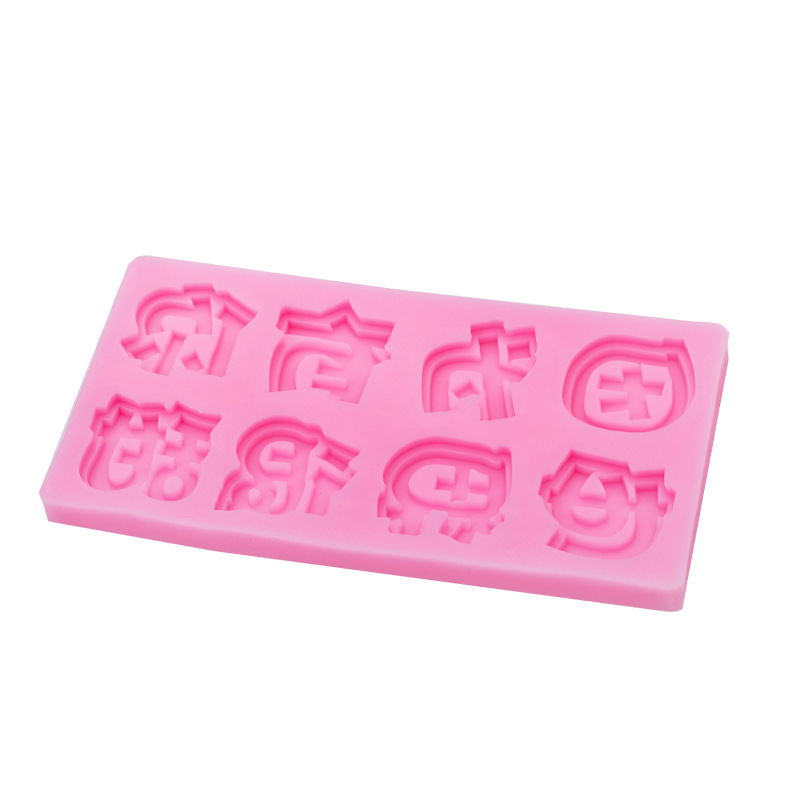 Porque usted tiene un mundo dulce pastel postre decoración DIY creativo hornear chocolate fondant molde precio de fábrica