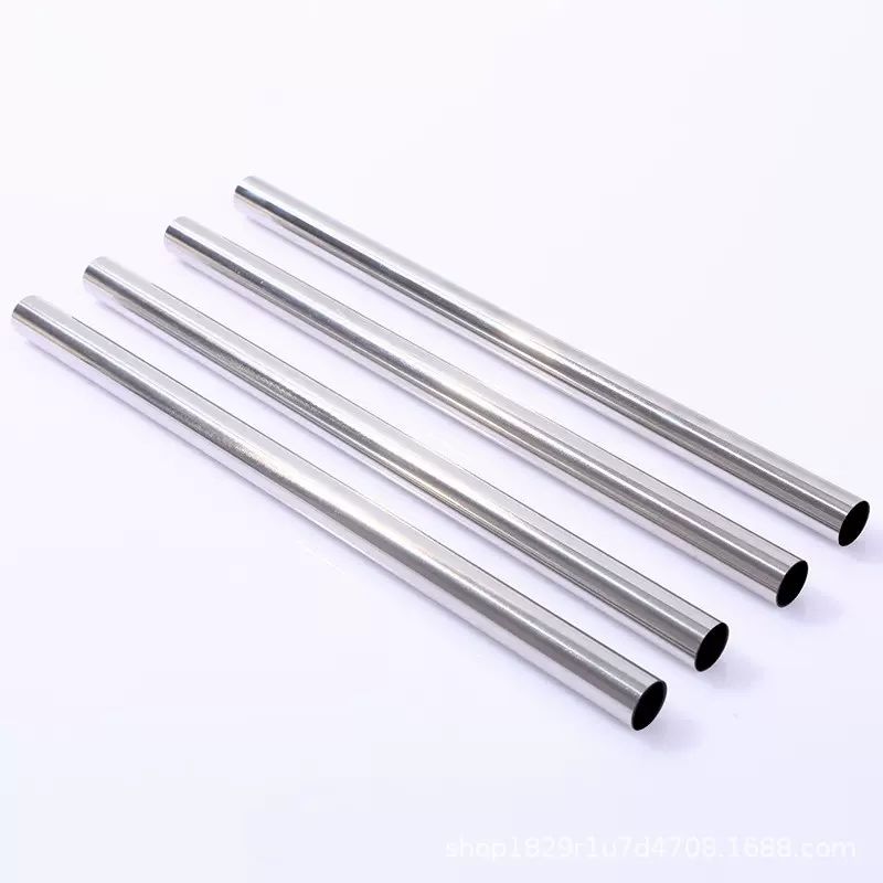 厂家直供201不锈钢圆管多规格功能管产品切割拖把管打孔压筋缩口