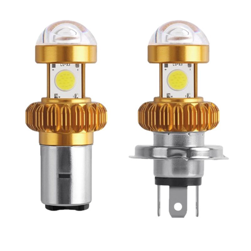 Cross-border exclusive supply of LED motorcycle headlights, electric vehicle headlights, high-brightness P15DH412-80V front light bulbs