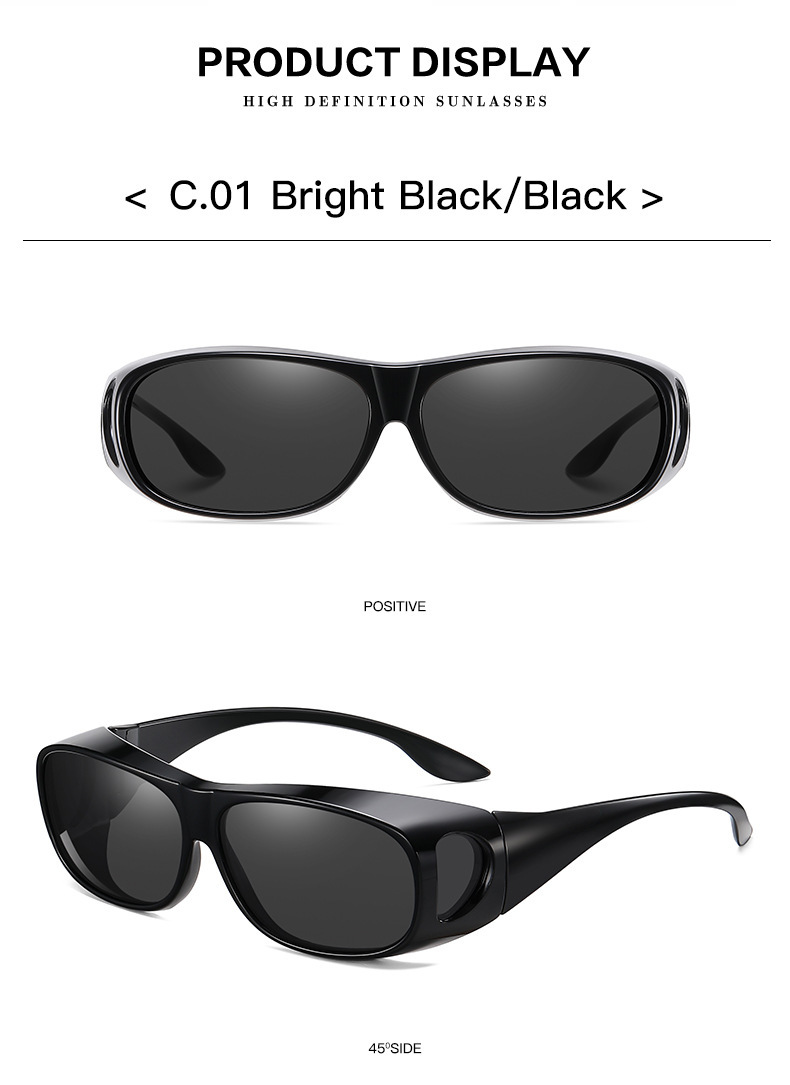 Windproof Sunglasses For Day And Night Vision Hd Driving Glasses_voghion.com