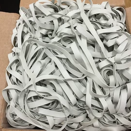 胸垫、插片;其他针织面料;橡皮筋