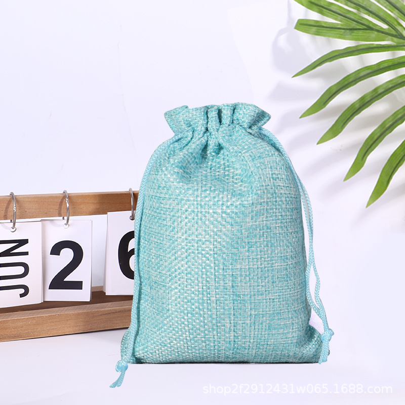 7см*9см; Голубое озеро (стиль нейлоновой веревки)