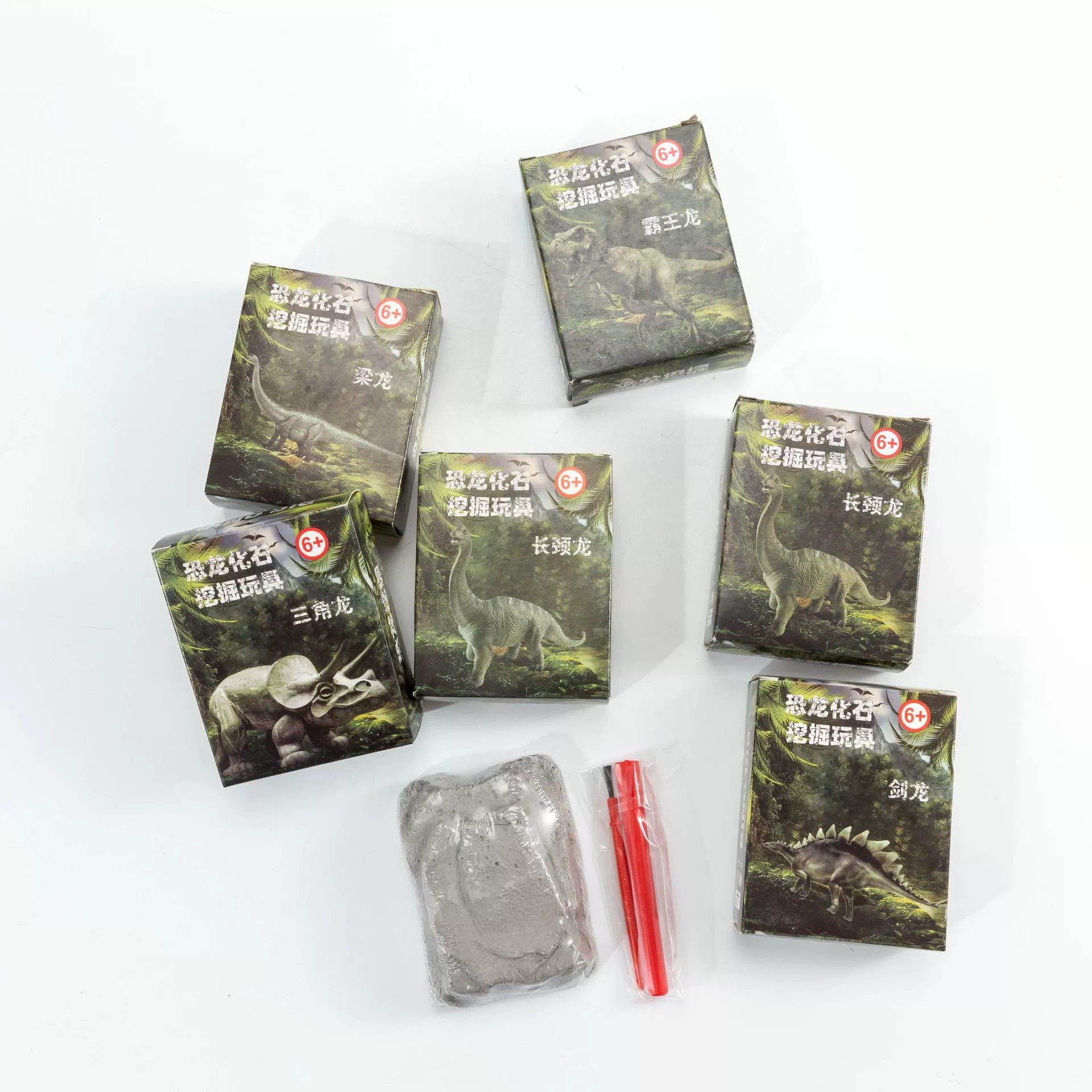 Археологические игрушки Скамья динозавров Детские игрушки для археологических раскопок Копание драгоценных камней Археологическая слепая коробка Оптовая продажа Копание ребенка Производитель