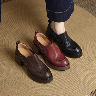 7cm�ɸ�����Ƥ��ЬŮ�͹�Ӣ���Lһ�_��СƤЬ���m��ˮ̨����Ь