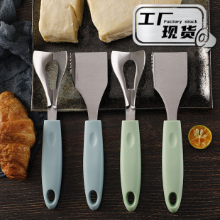 Cross Border in stock Stainless Steel Butter Cutting Knife Cheese Cheesecake Cutter Household Baking Butter Cutting Knife