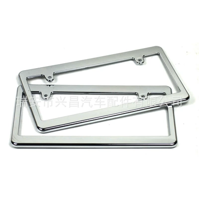 Number Frame License Plate Holder License: License plate holder/license plate holder - wide-edge-plating